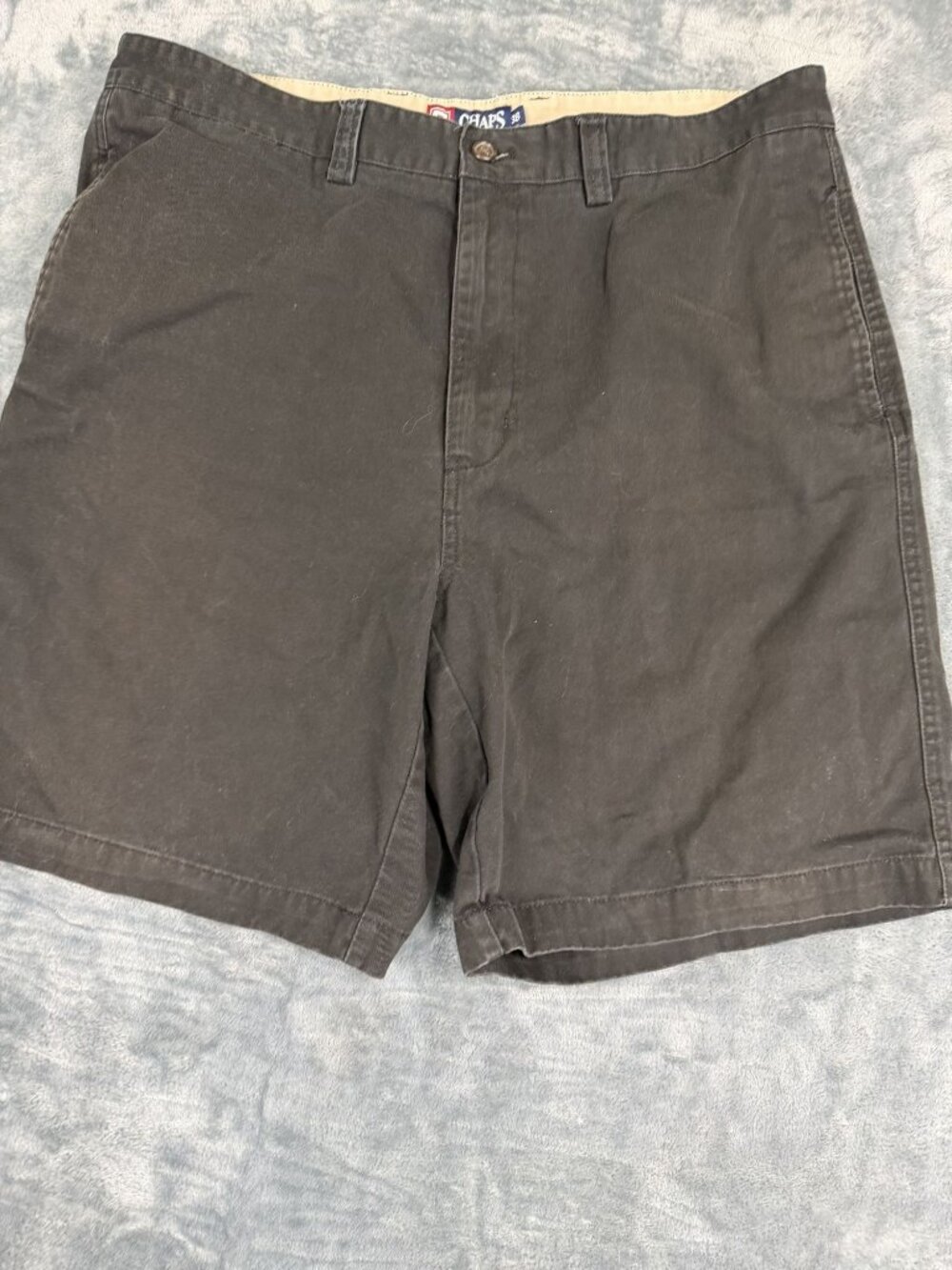 Chaps Mens Black Casual Shorts Size 38